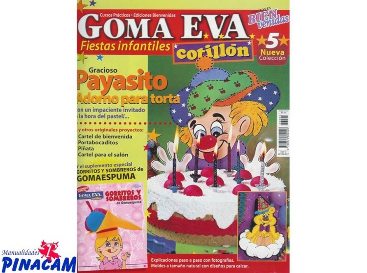 % GOMA EVA FIESTAS INFANTILES COLEC. 2006 Nº05 ED