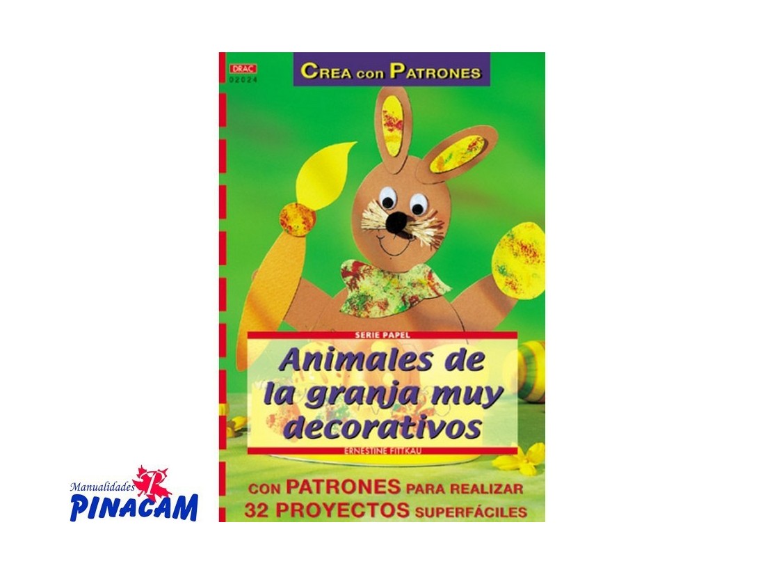 S. PAPEL 02024 ANIMALES DE LA GRANJA MUY DECORATIV