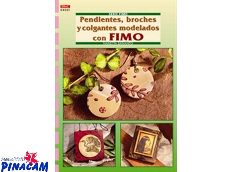 S. FIMO 04031 PENDIENTES BROCHES COLGANTES