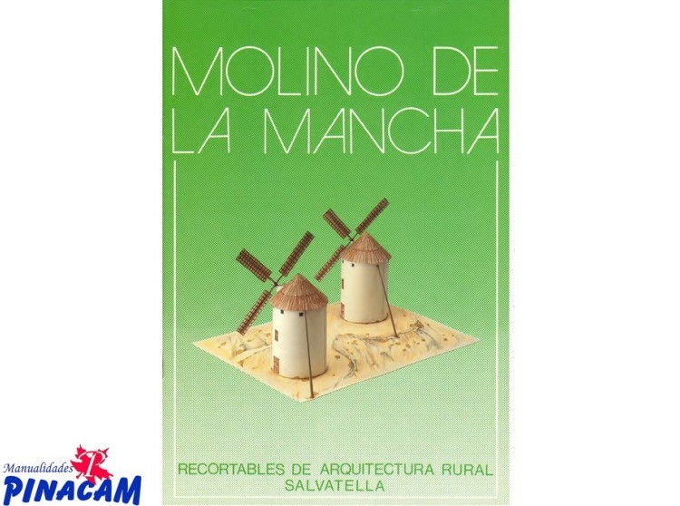 RECORTABLES ARQUIT. RURAL Nº 1 MOLINO DE LA MANCHA