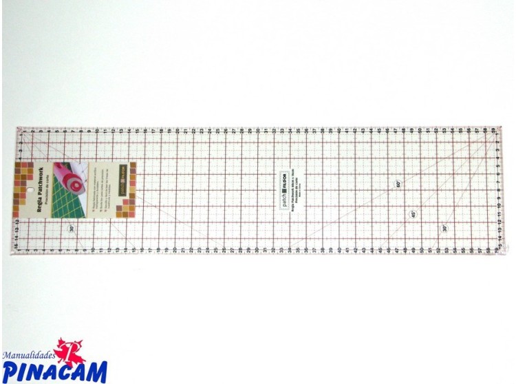 REGLA PATCHWORK 60x16 cm PATCHFILDOR