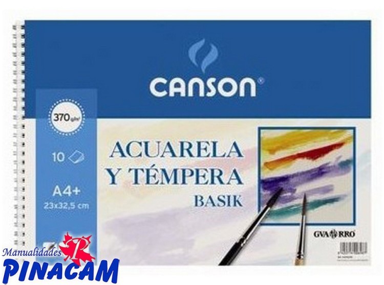 BLOC ACUARELA CANSON A4+