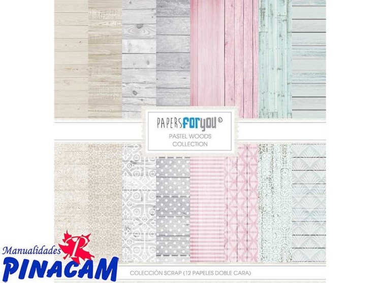 COLECCIÓN PAPERS FOR YOU PASTEL WOODS 
