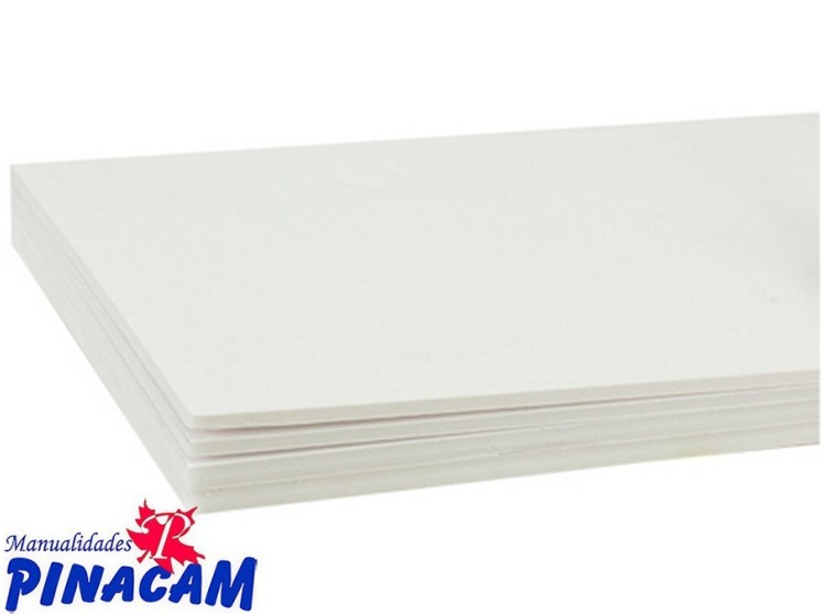 Cartón pluma 100x70 5mm blanco