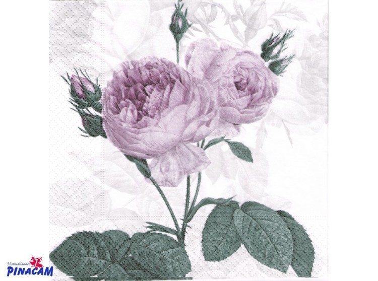 Servilleta 33x33 cm Rosas vintage