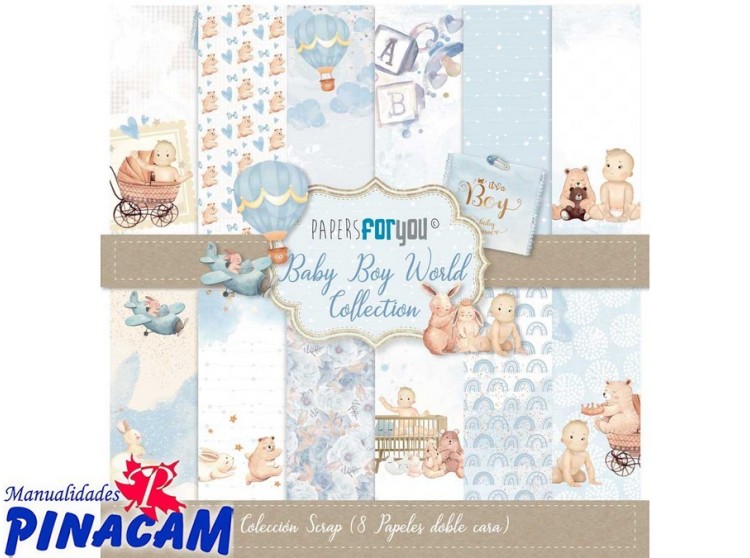 COLECCIÓN PAPERS FOR YOU BABY BOY WORLD