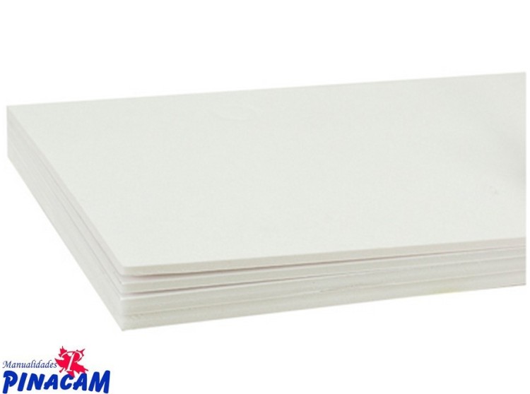 Cartón pluma blanco 5 mm 50x70 - 10 unds.